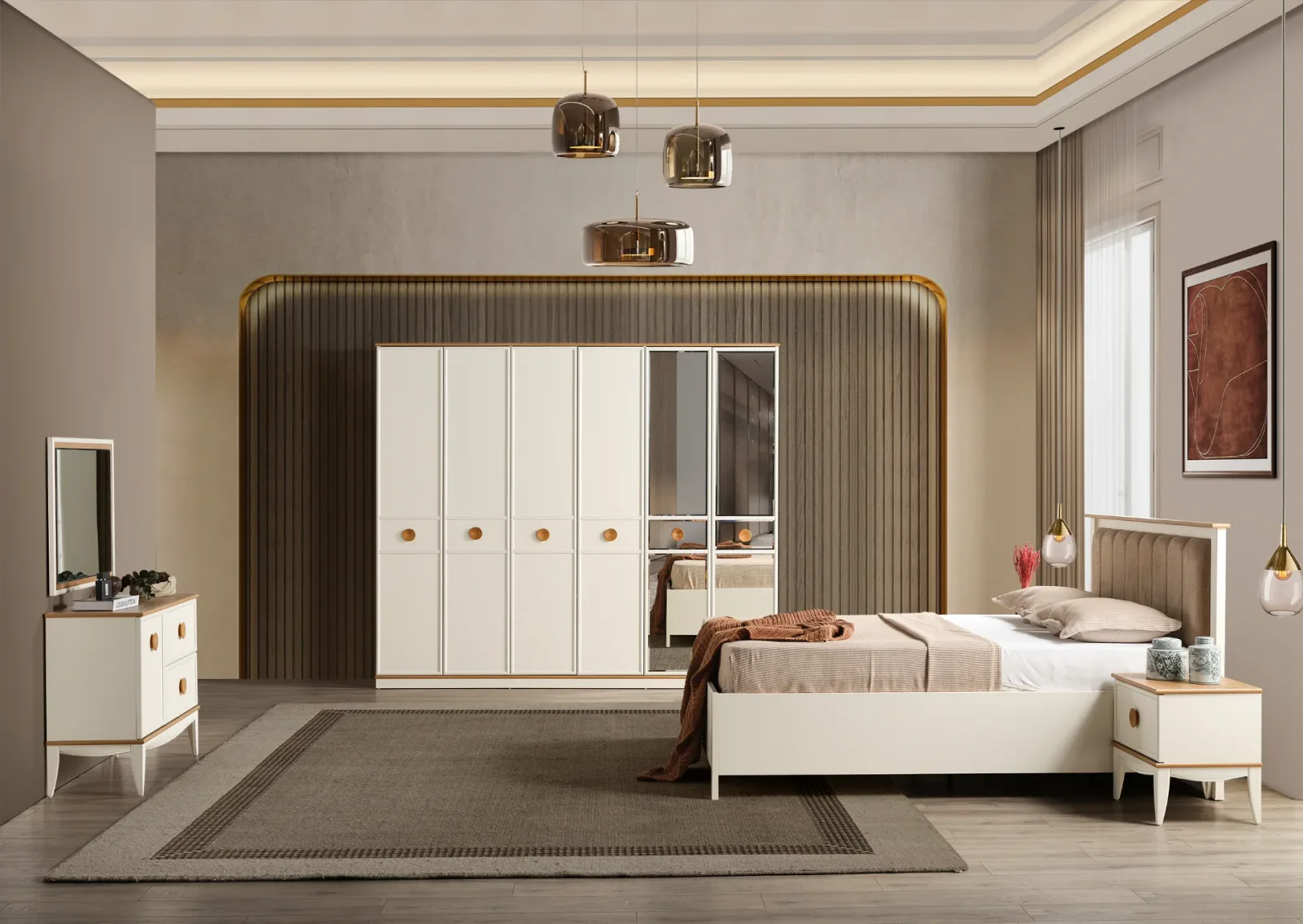 Si̇lva Schlafzimmer-Set