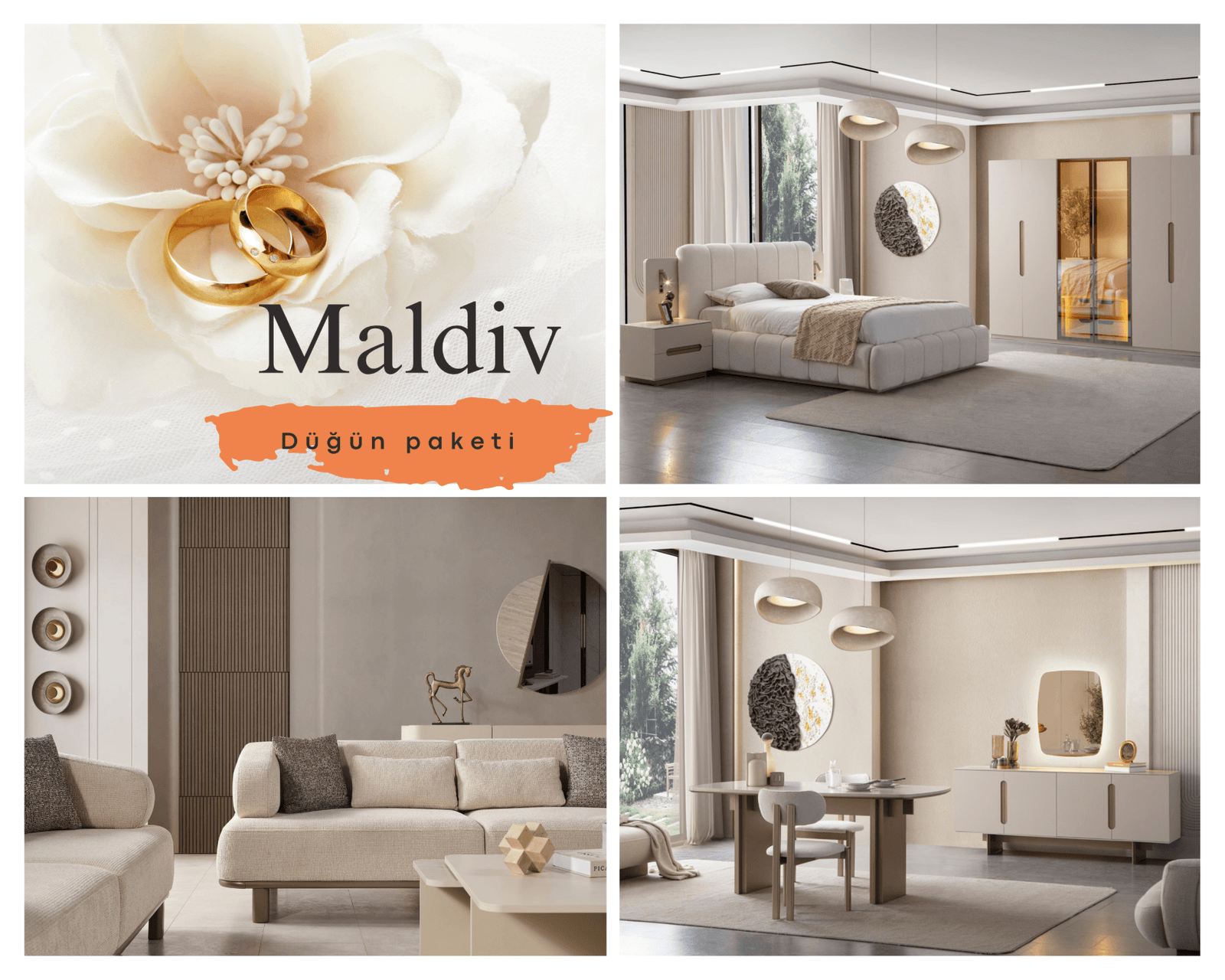 Maldi̇v Hochzeitspaket