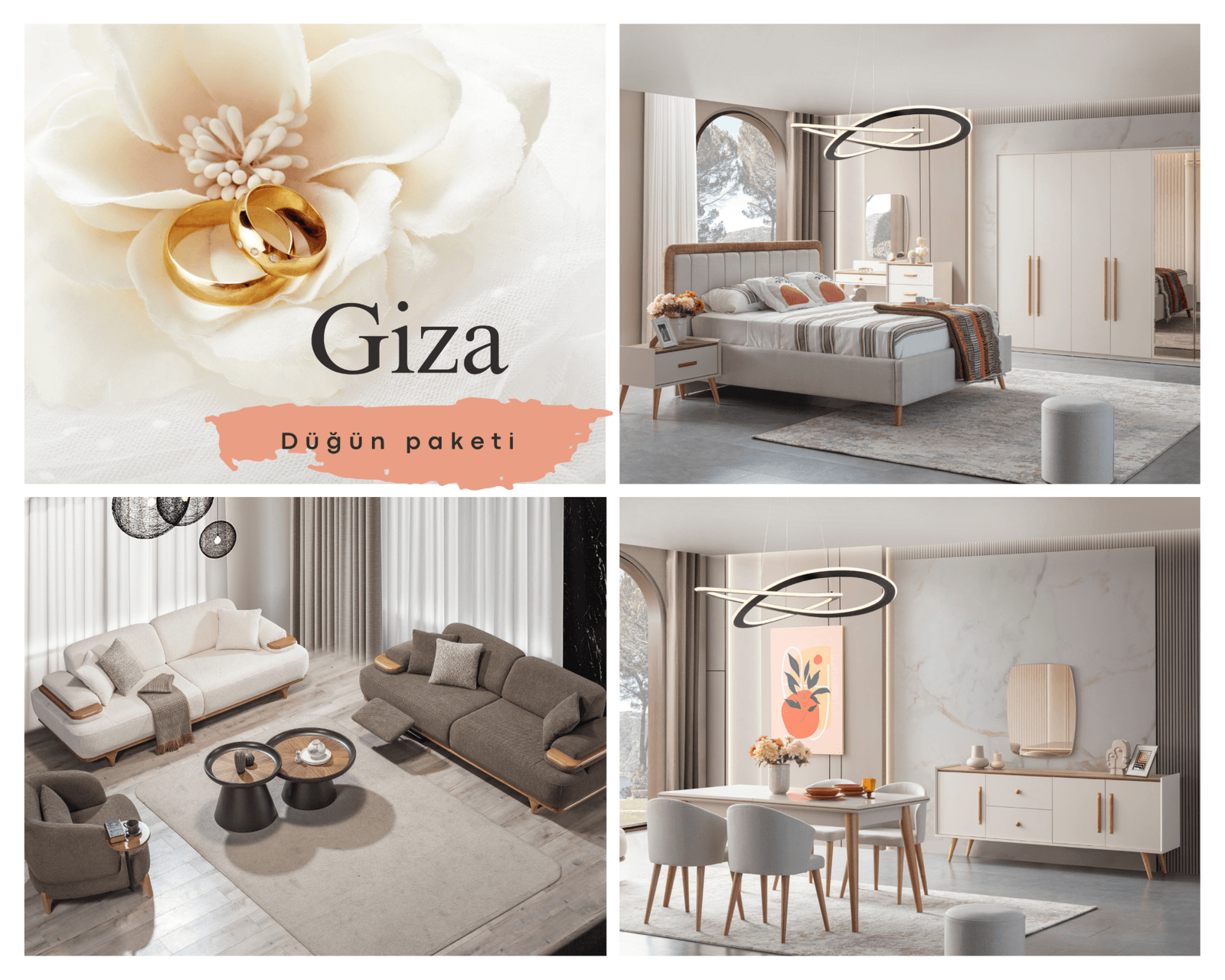 Gi̇za Hochzeitspaket