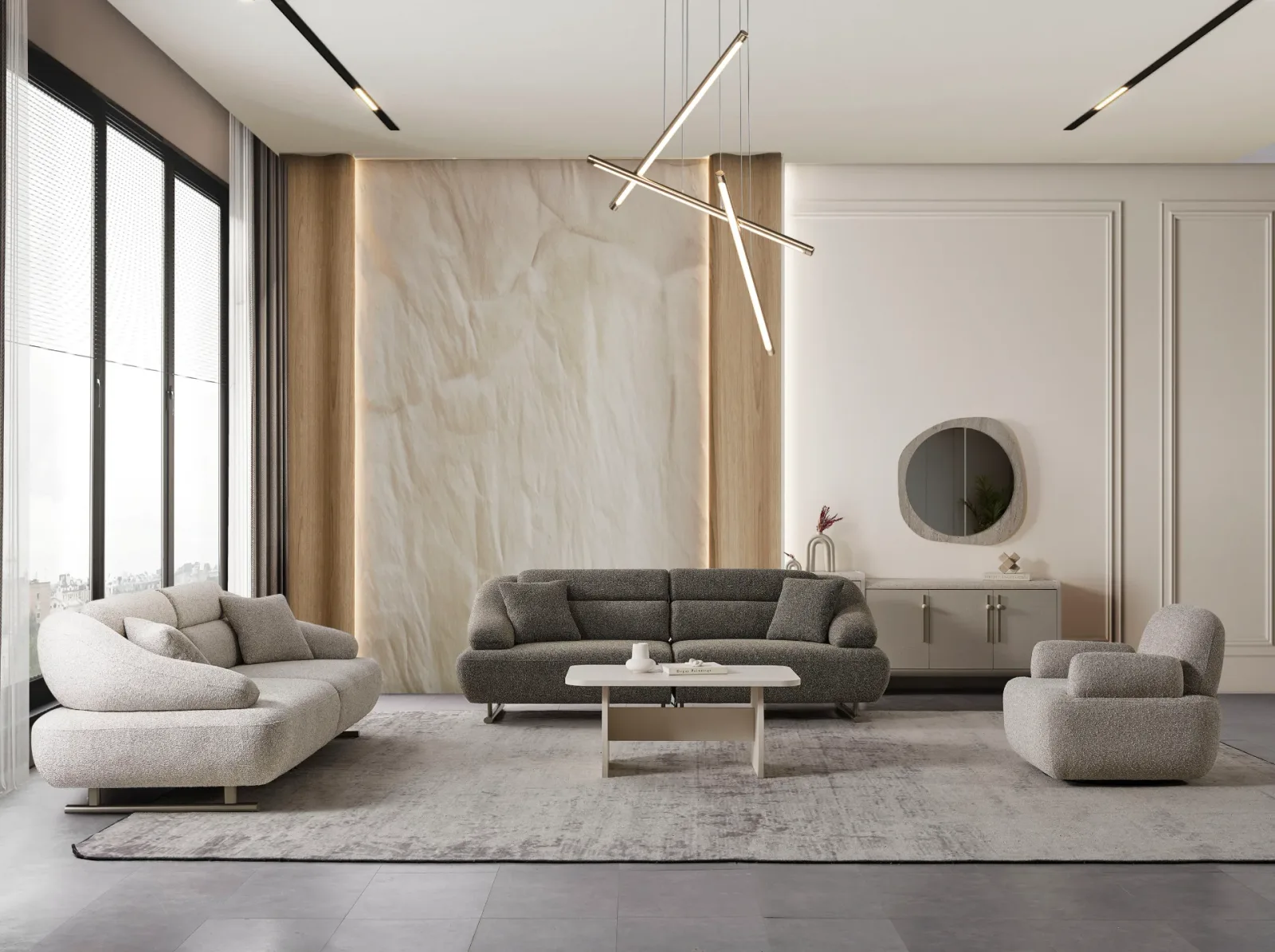 Defne Sofa Set