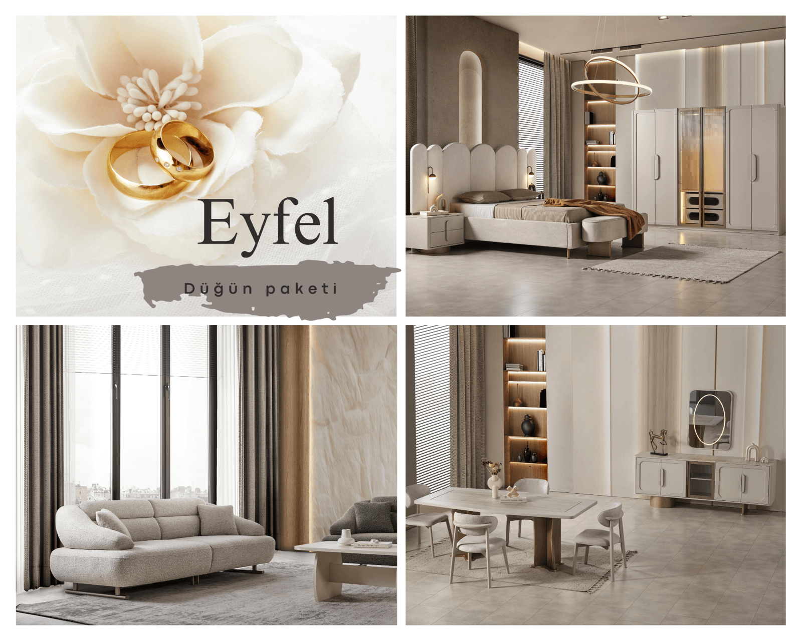 EYFEL DÜĞÜN PAKETİ