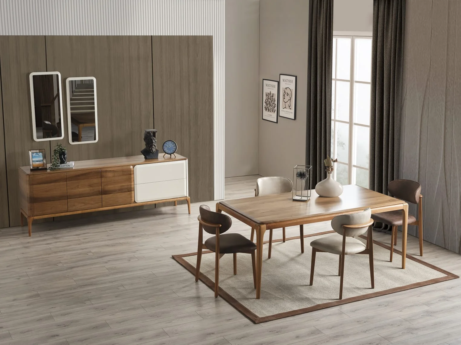 Retro Esszimmer-Set