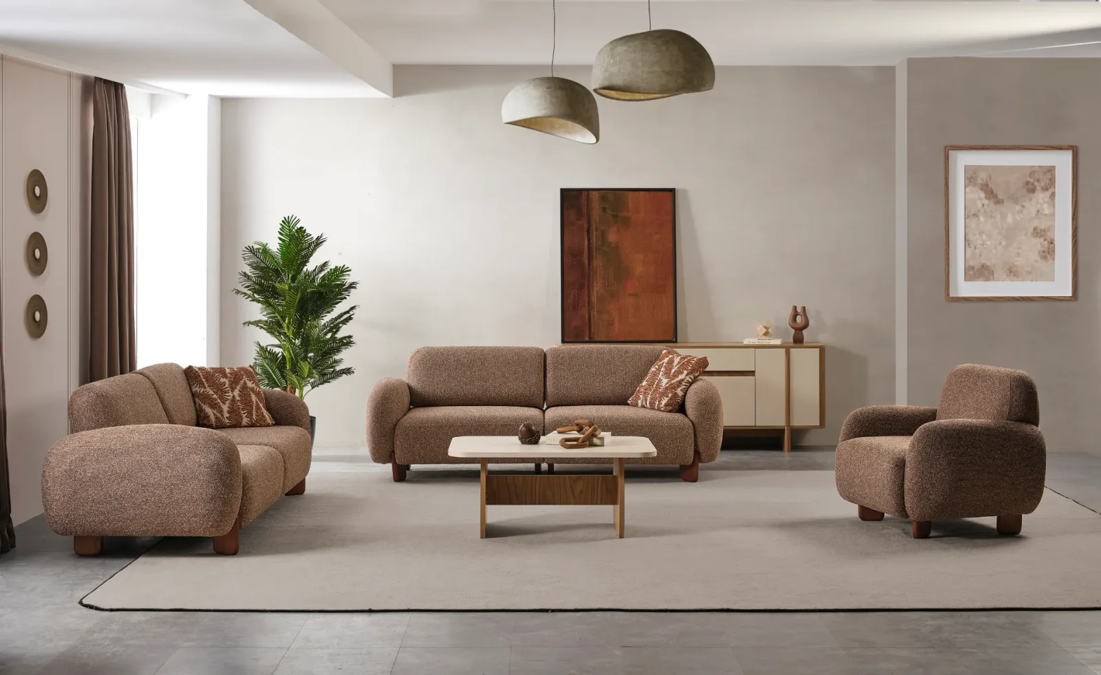Vi̇zyon Sofa Set