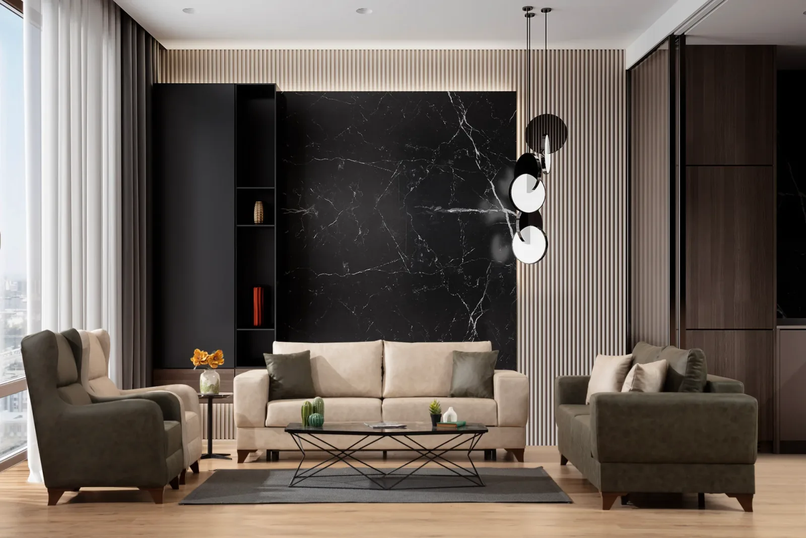 Kardelen Sofa Set